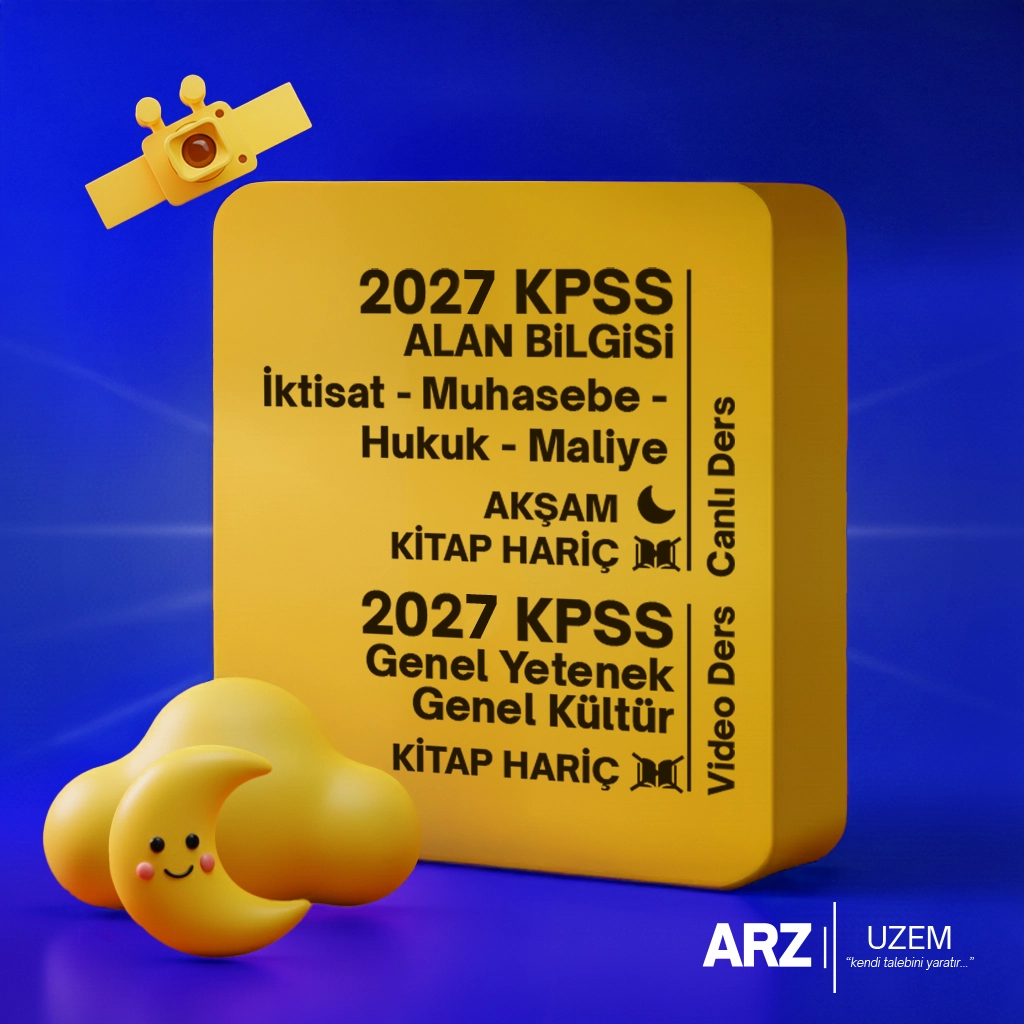 2027 KPSS ALAN BİLGİSİ HAFTA İÇİ AKŞAM (CANLI) DERS KİTAP HARİÇ KPSS GENEL YETENEK GENEL KÜLTÜR (VİDEO) KİTAP HARİÇ