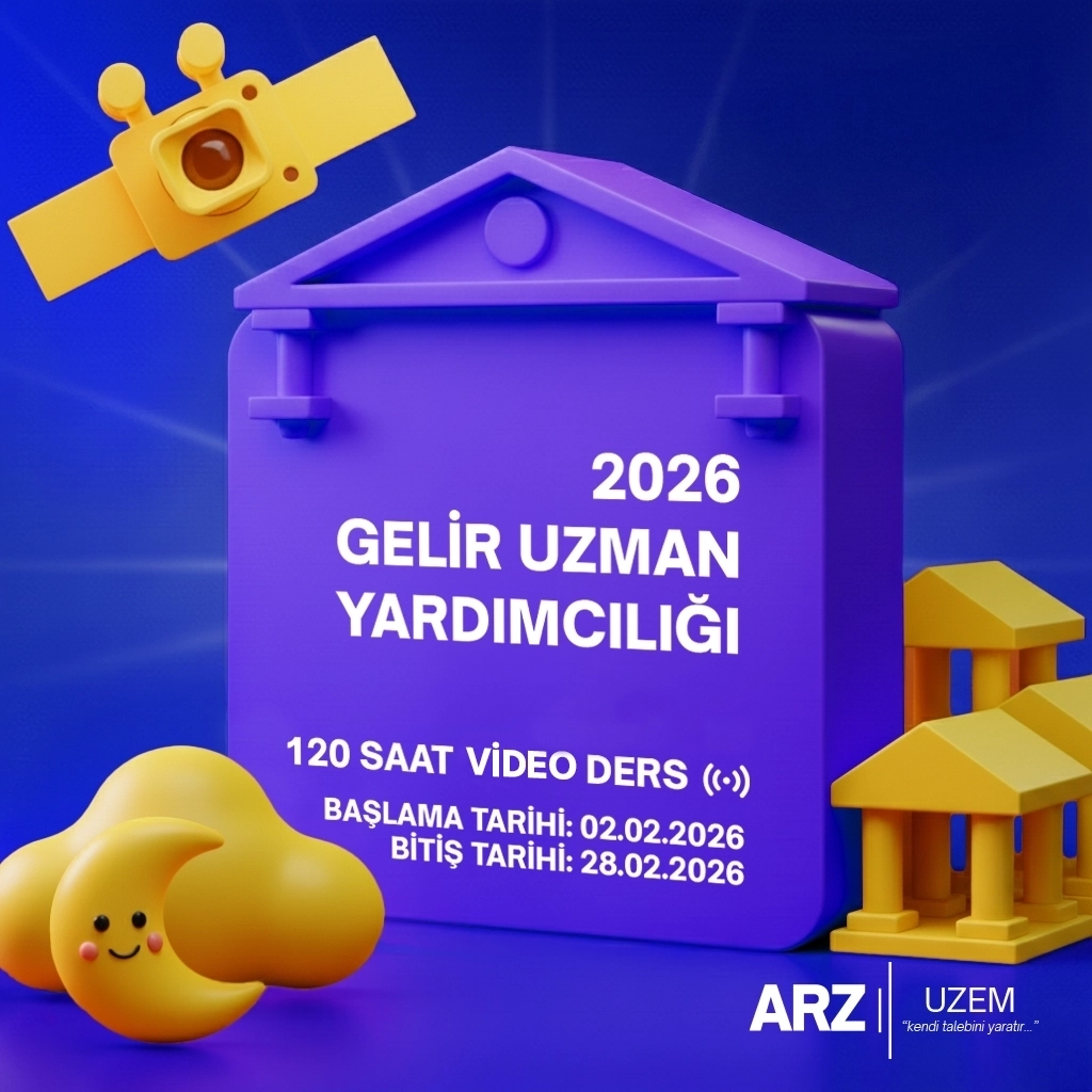 2026 GELİR UZMAN YARDMCILIĞI 120 SAAT VİDEO DERS