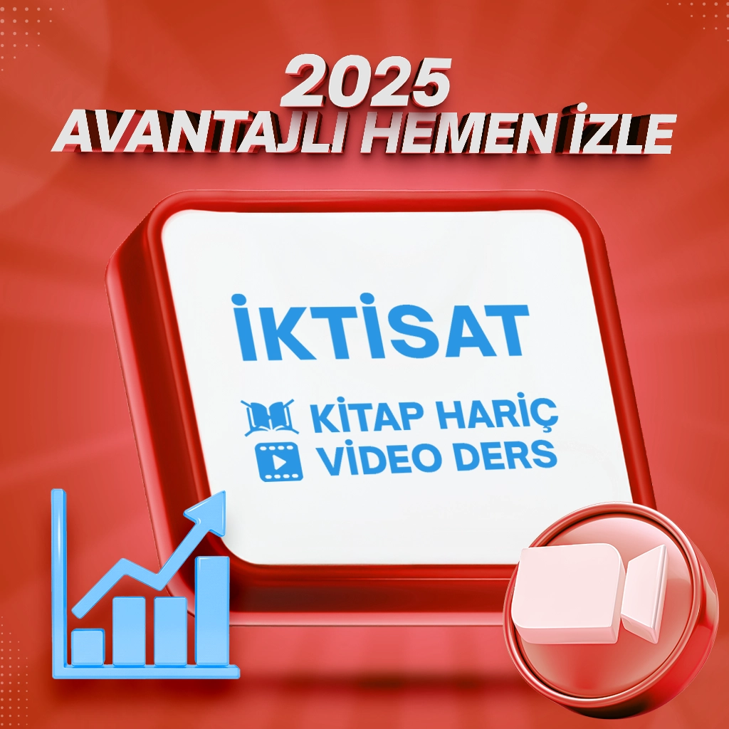2025 KPSS ALAN BİLGİSİ (VİDEO DERS)  İKTİSAT KİTAP HARİÇ