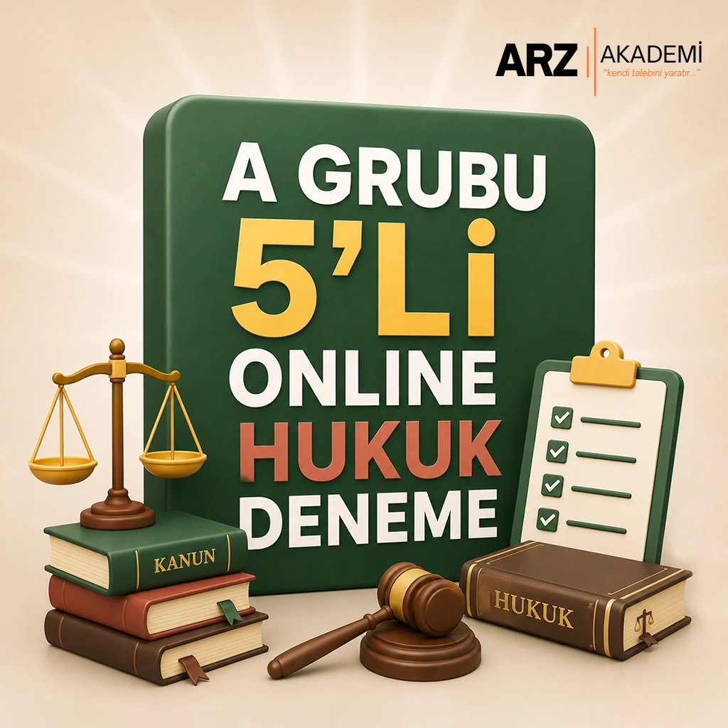 HUKUK 2026 ALAN BİLGİSİ E-DENEME - 5'Lİ PAKET