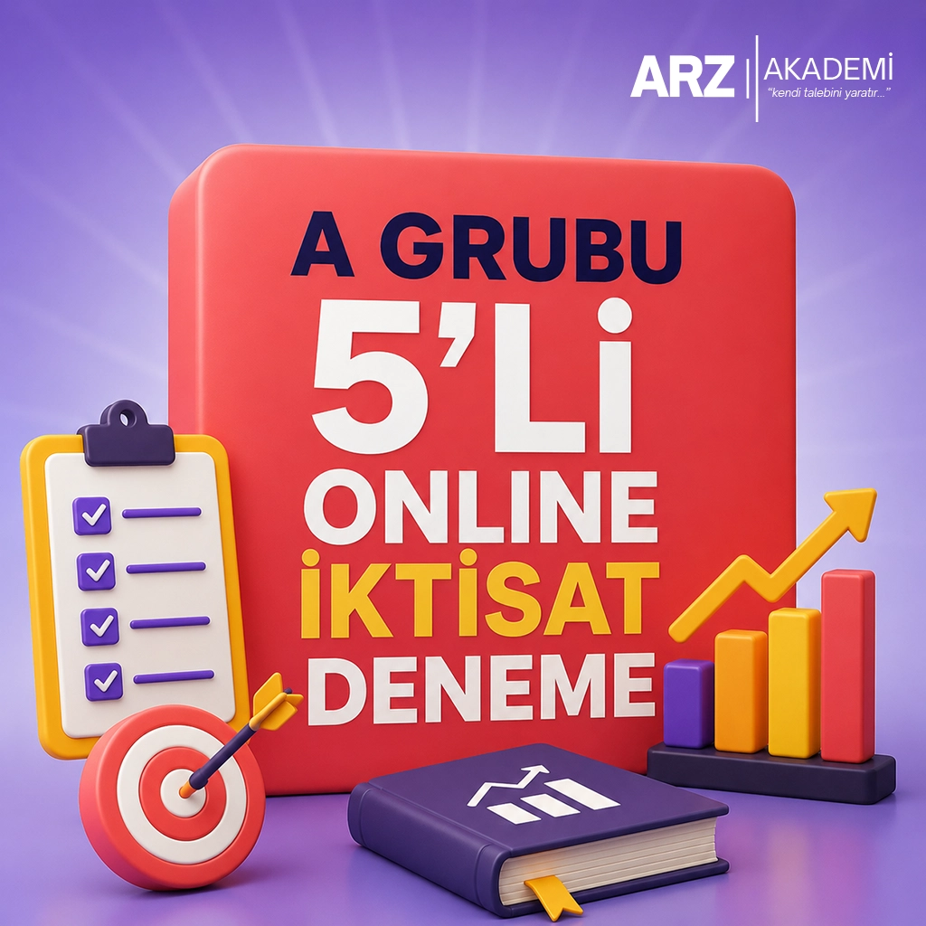 İKTİSAT 2026 ALAN BİLGİSİ E-DENEME - 5'Lİ PAKET