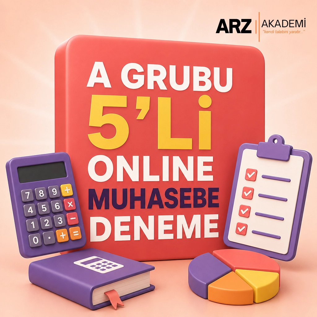 MUHASEBE 2026 ALAN BİLGİSİ E-DENEME - 5'Lİ PAKET