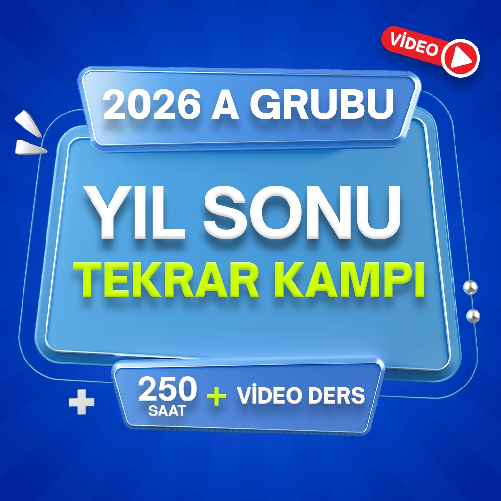 2026 KPSS ALAN BİLGİSİ YIL SONU TEKRAR KAMPI VİDEO DERS