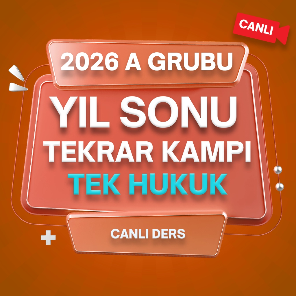 TEK HUKUK CANLI DERS