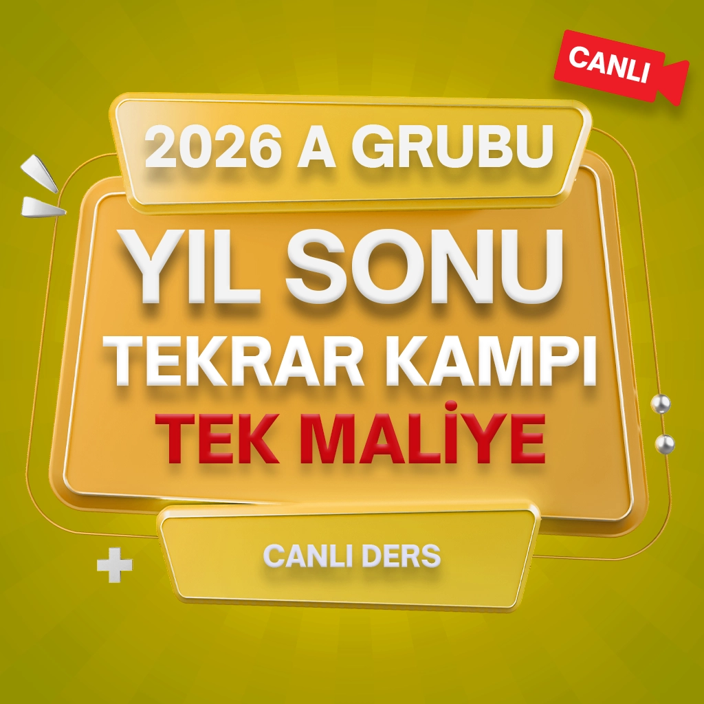 TEK MALİYE CANLI DERS